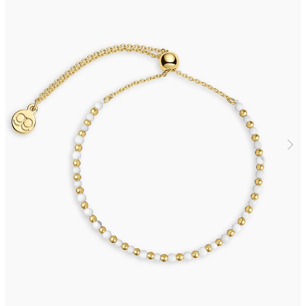 Gorjana Power Gemstone Brooks Bracelet - Howlite